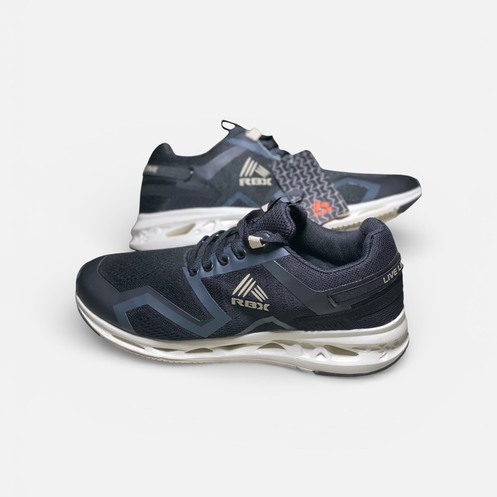 RBX Charcoal and Light Gray Running Shoes